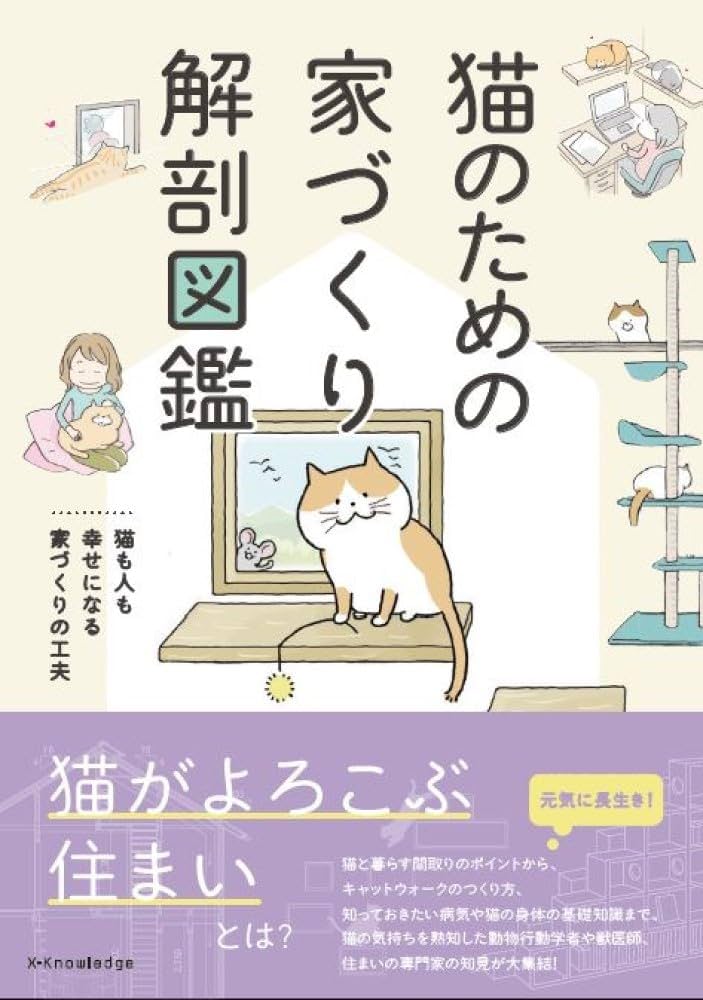 猫のための家づくり解剖図鑑　に掲載されました。